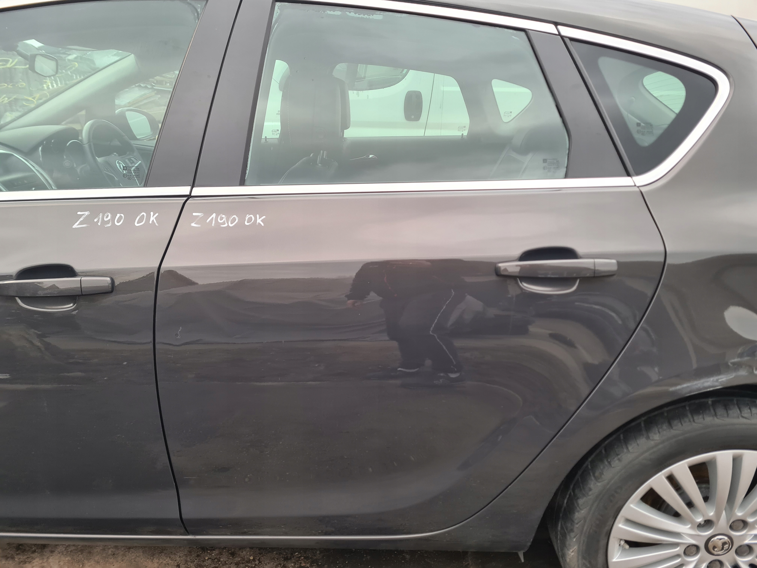 Opel Astra Tür Hinten Links Limousine Door Porta Porte - Thumbnail 1