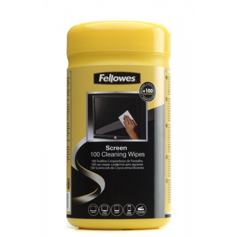 

Ściereczki nasączone do ekranów 100 szt.Fellowes