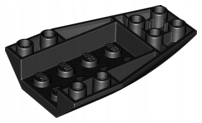 

Lego 43713 Skos Odwrócony 6x4 czarny Nowy (4g)