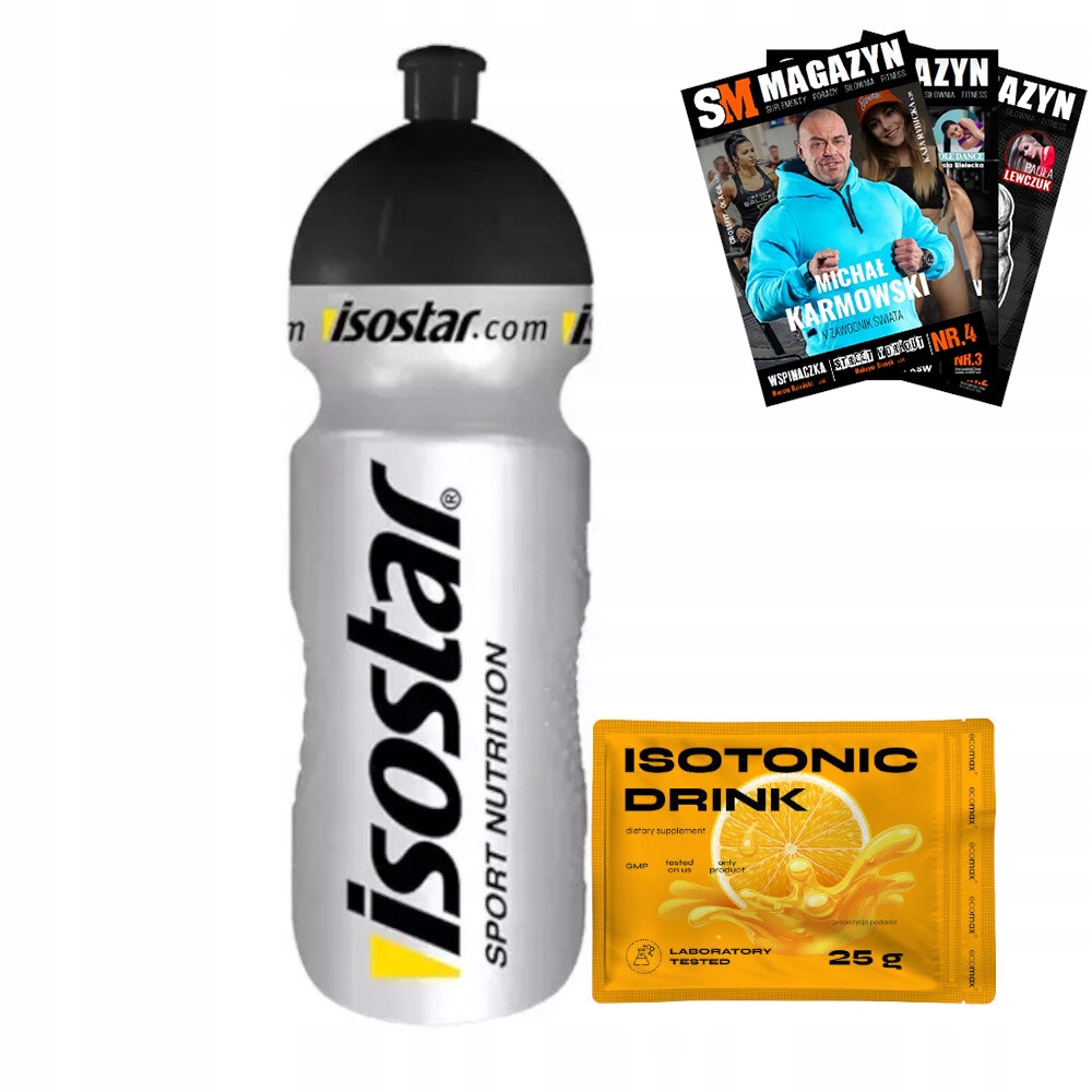 ISOSTAR BIDON 650ml ROWEROWY NA WODĘ NAPÓJ BUTELKA