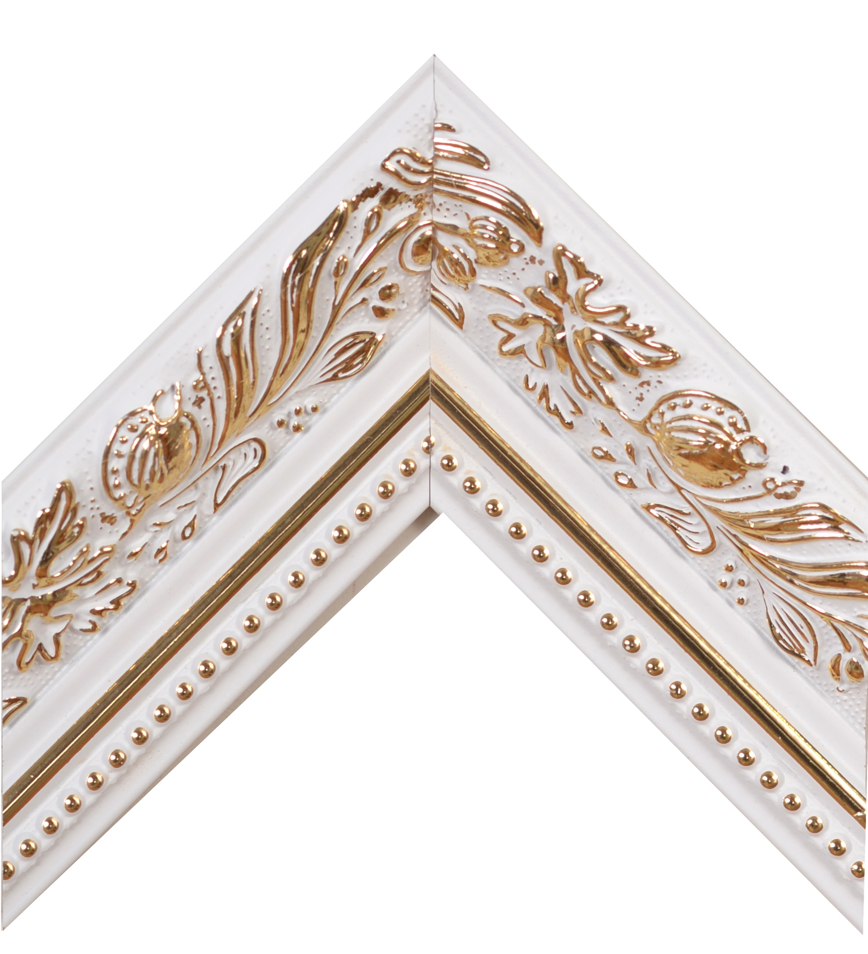 Lišta Makovice 40X50 58 MM Bílá