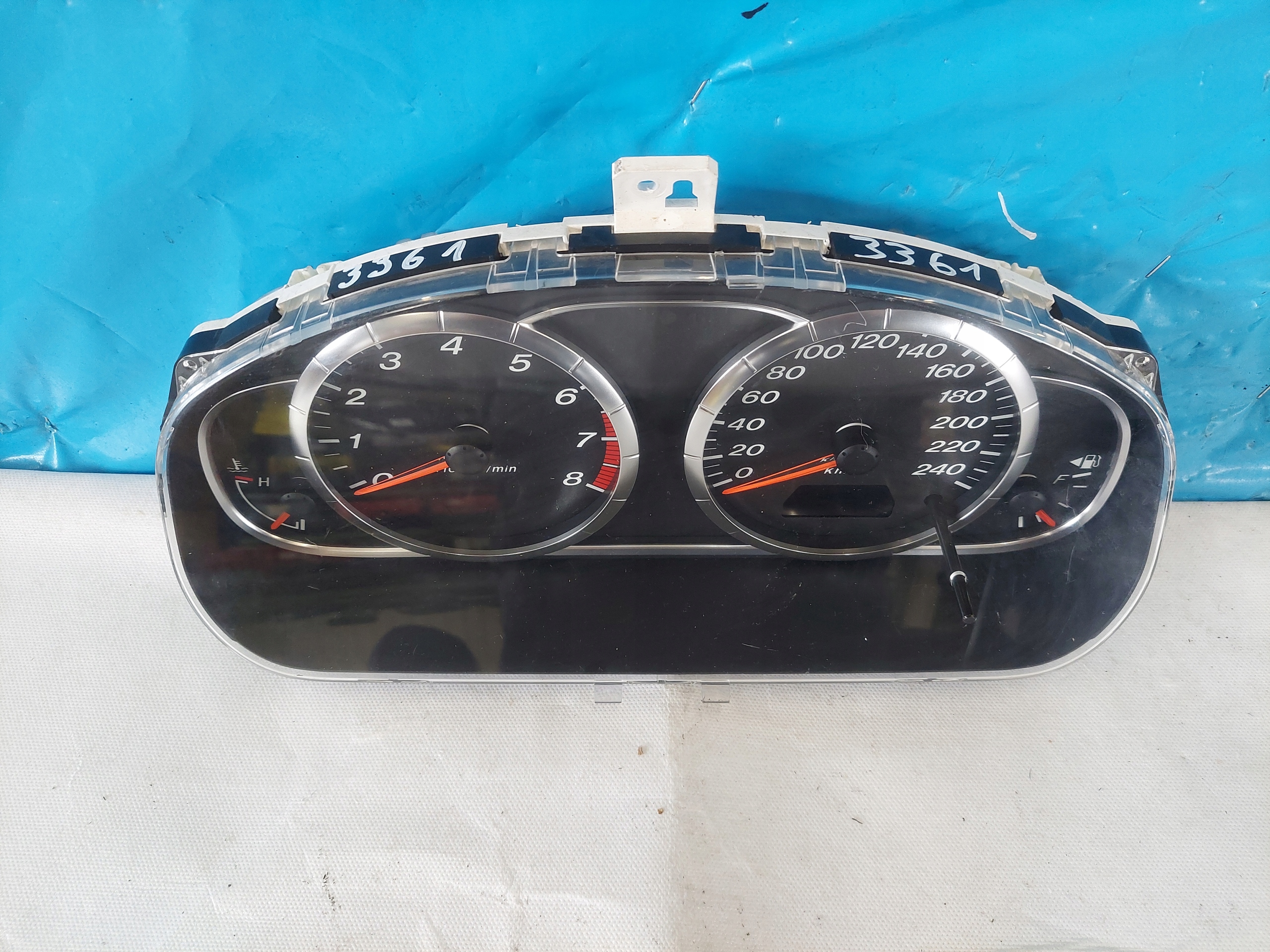 dials clock MAZDA 6 GG 2.0 MZR GR1CA