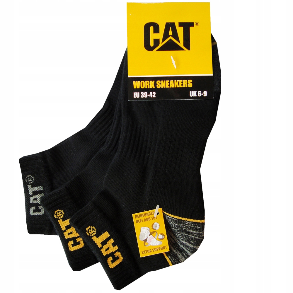 SKARPETY ROBOCZE męskie CAT 3 PARY 43-46