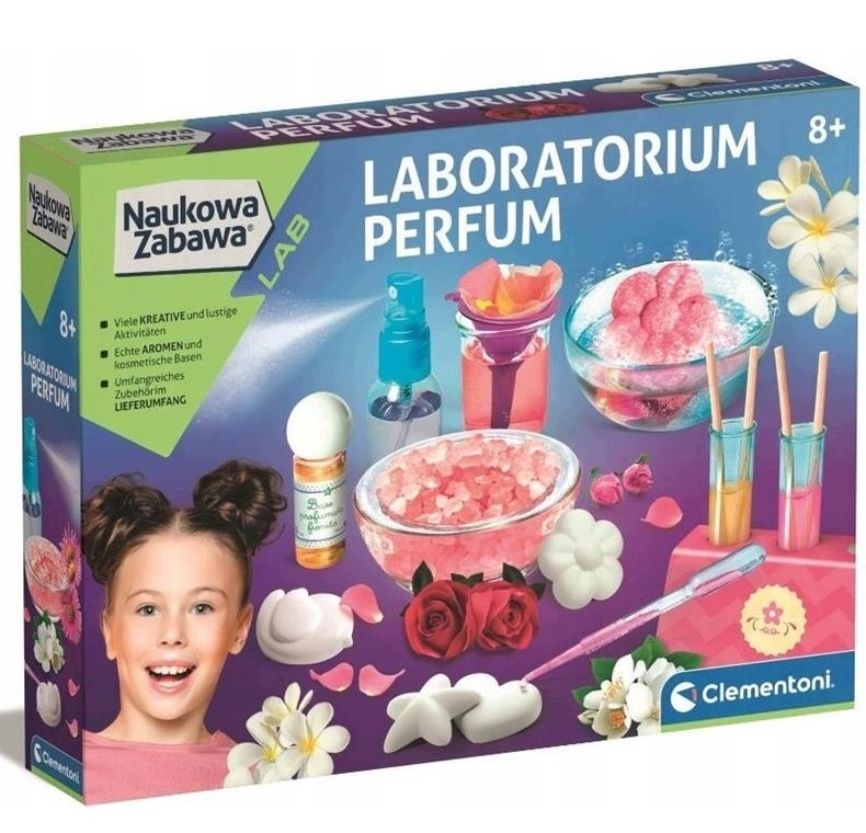 kreatywny dla dzieci zestaw do tworzenia perfum Clementoni