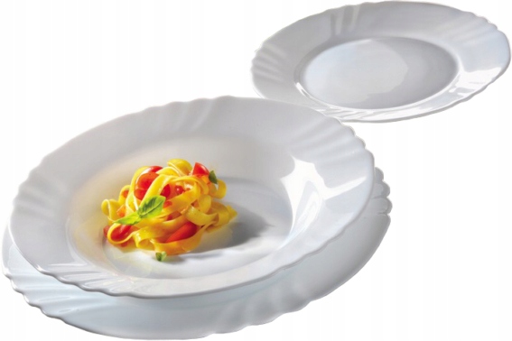 

Zestaw obiadowy Ebro 6 osób/ 18el. Bormioli Italy