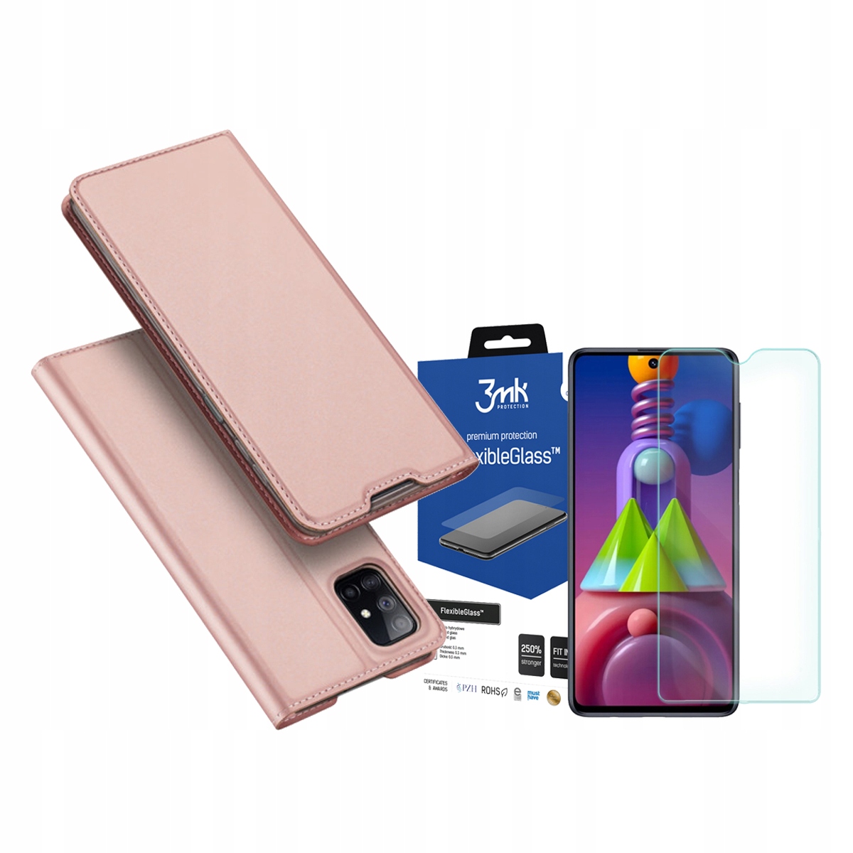 

Duduxducis Skinpro Etui Do Galaxy M51 + Szkło 3MK