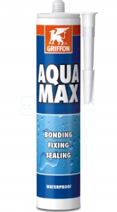 Griffon Klej montażowy, Aqua Max 425 g biały
