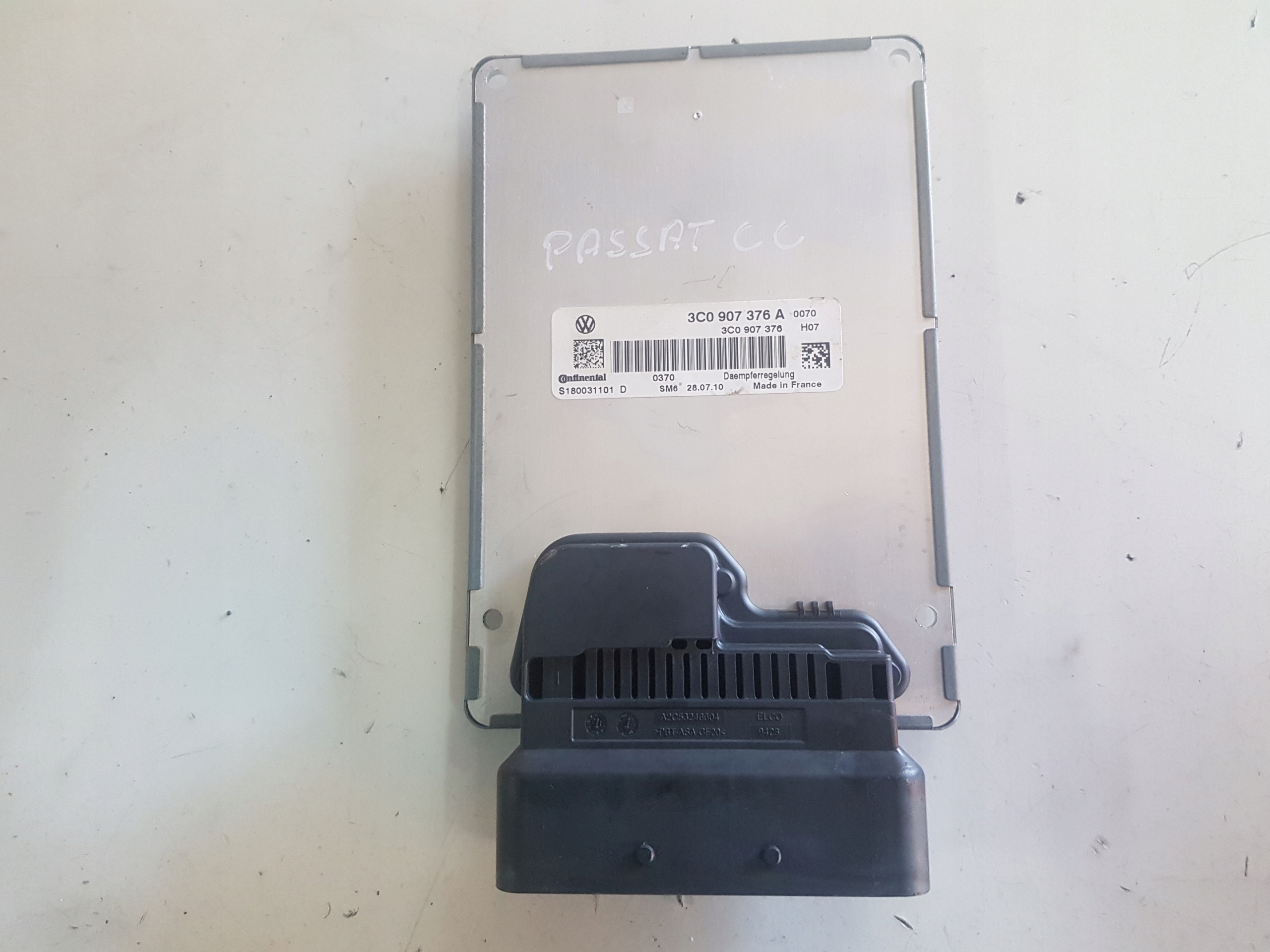 VW PASSAT CC 08-12 MODUŁ ZAWIESZENIA 3C0907376A