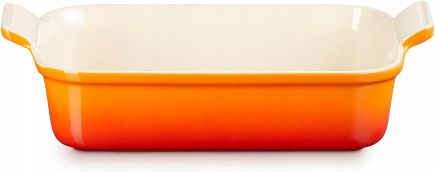 Le Creuset Kameninová Nádoba 2,4 L Plameňová 32,7×20,3 CM Oranžová Farba