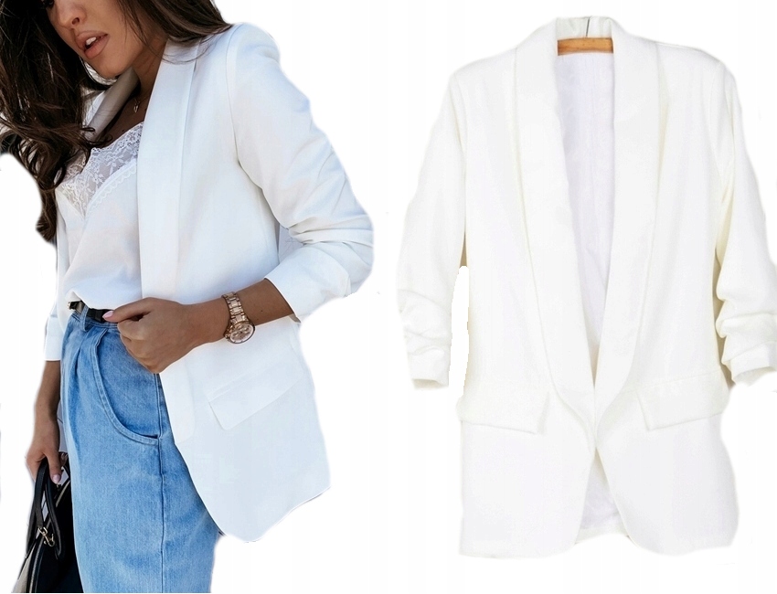 Kobiecy Żakiet Marynarka Klasyczna Marynarka S 191