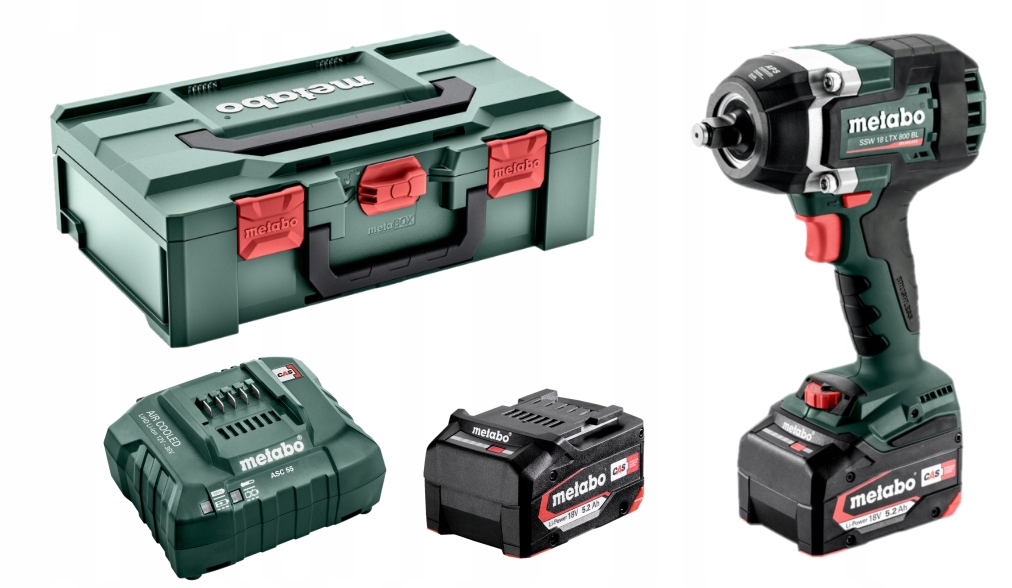 

Metabo Ssw 18 Ltx 800 Bl Zakrętak Udarowy 800Nm