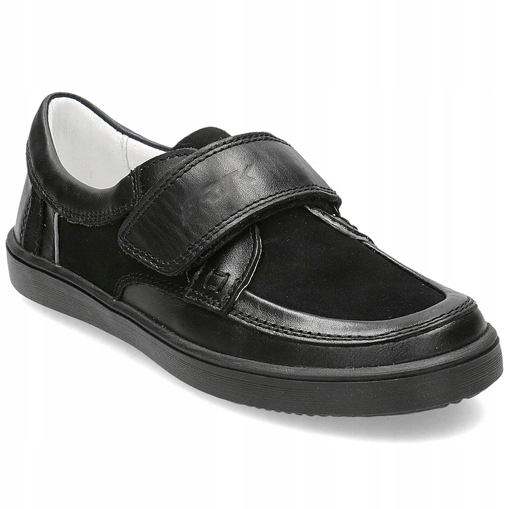 Bartek Czarne Skórzane Półbuty Dziecięce Rzep R.36 Bohater brak