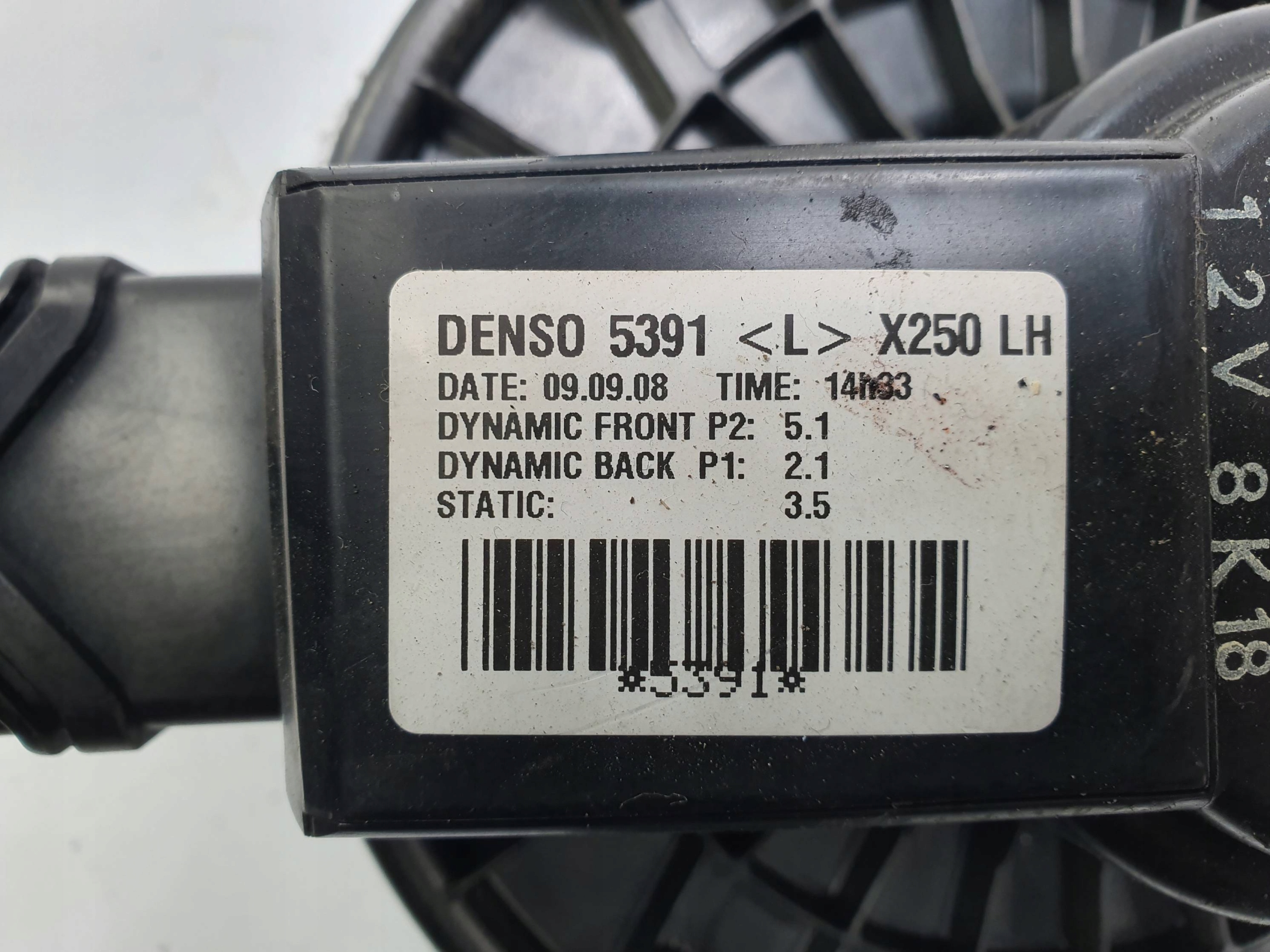 ventilator kabinski 272700-5391 JAGUAR XF