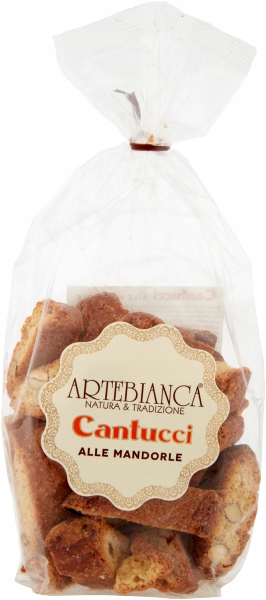 Levně 4x Sušenky s mandlemi Mandorle Cantucci 250 g Artebianca