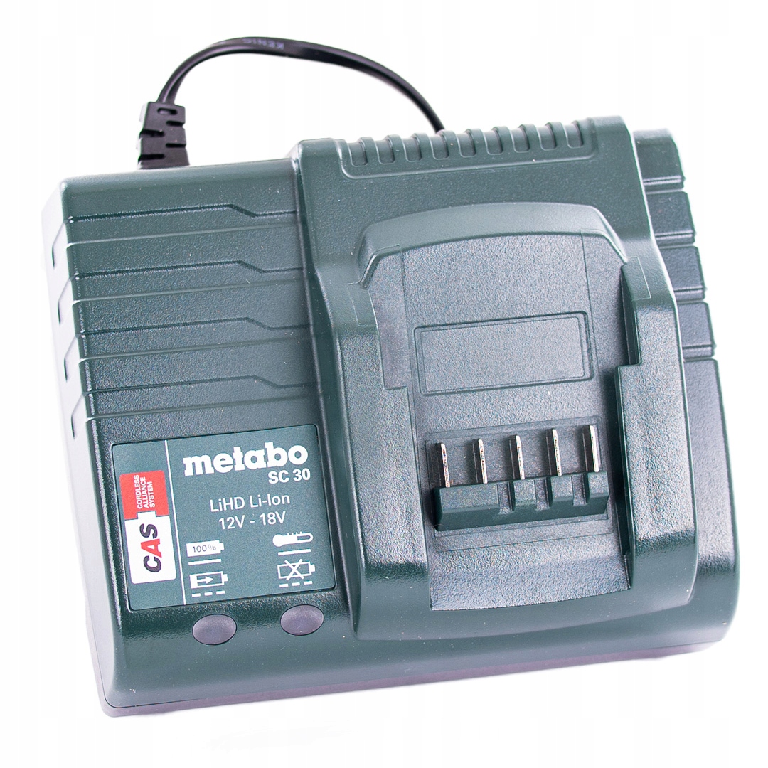 Ładowarka uniwersalna 12-18V SC30 Metabo Cas 627048001