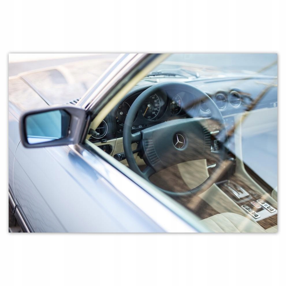 

Plakat 93x62 Mercedes 450 Slc Klasyk