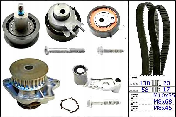 Sada Rozvodového Řemene Čerpadlo Ina KTBWP3590 KP15565X