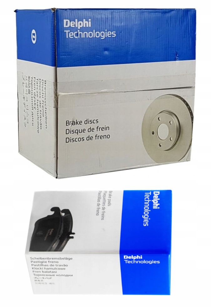

Delphi Tarcze+klocki Przód 4 Śruby Opel Astra H