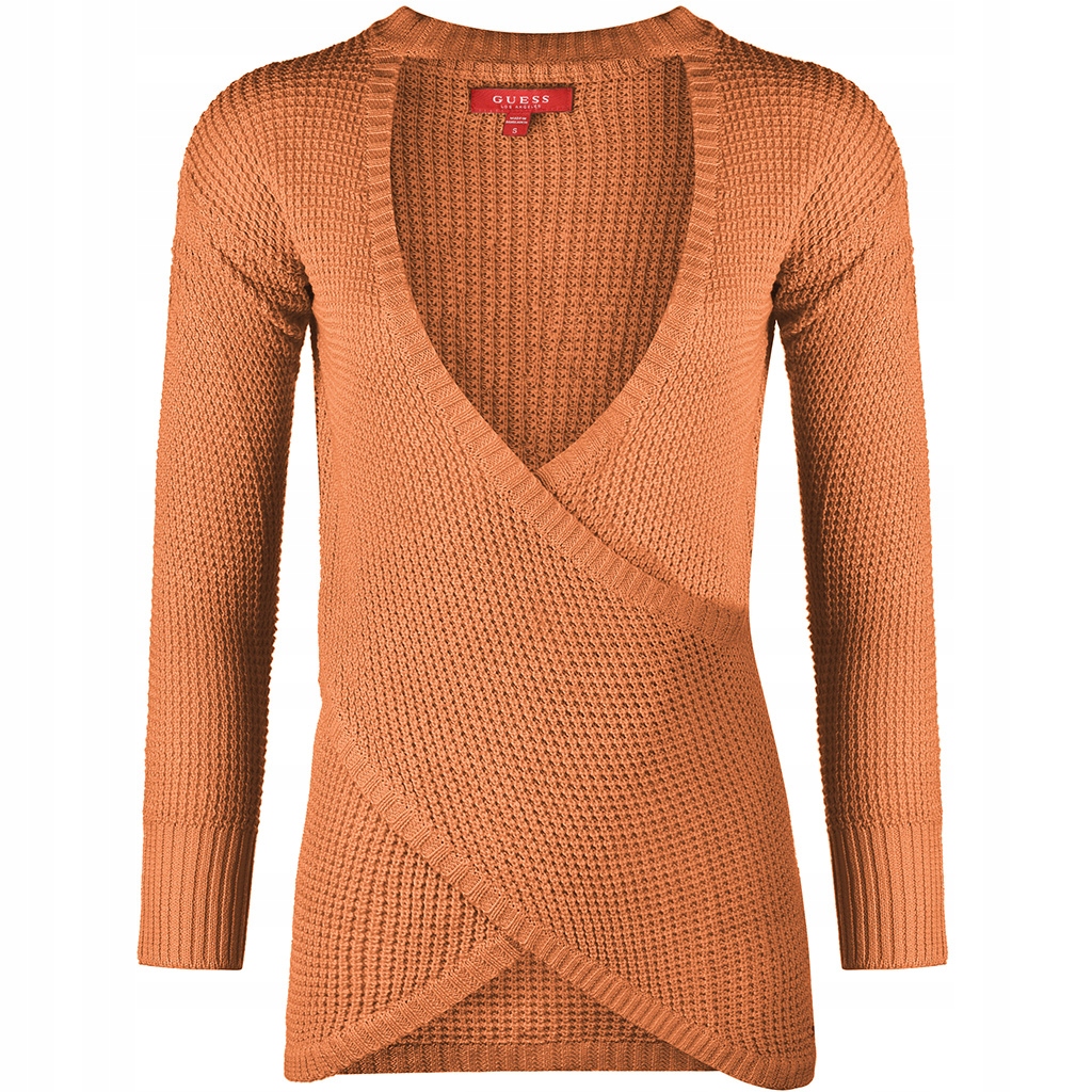 Dámský svetr Guess Winslet Q1RR02Z2XNO Hnědá