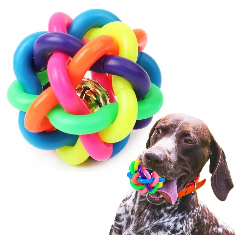 

Piłka Pleciona Dla Psa Z Dzwonkiem 6cm