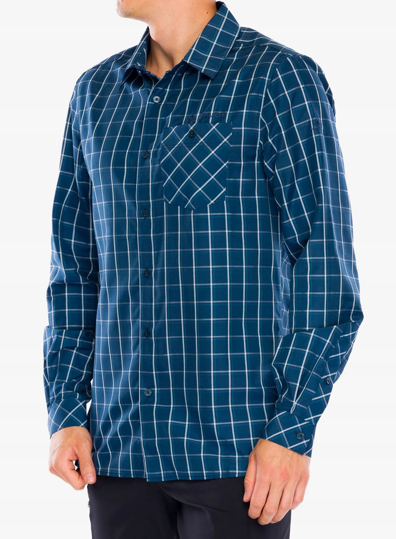 Turistická košile Vaude Albsteig Ls Shirt III dark sea/dark sea S