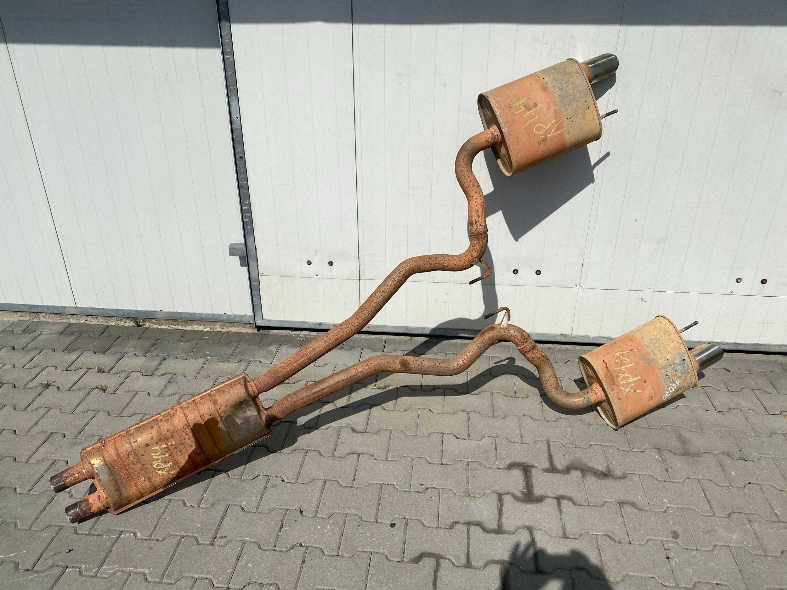 pipe exhaust Ford Mustang VI GT 5.0 2015+