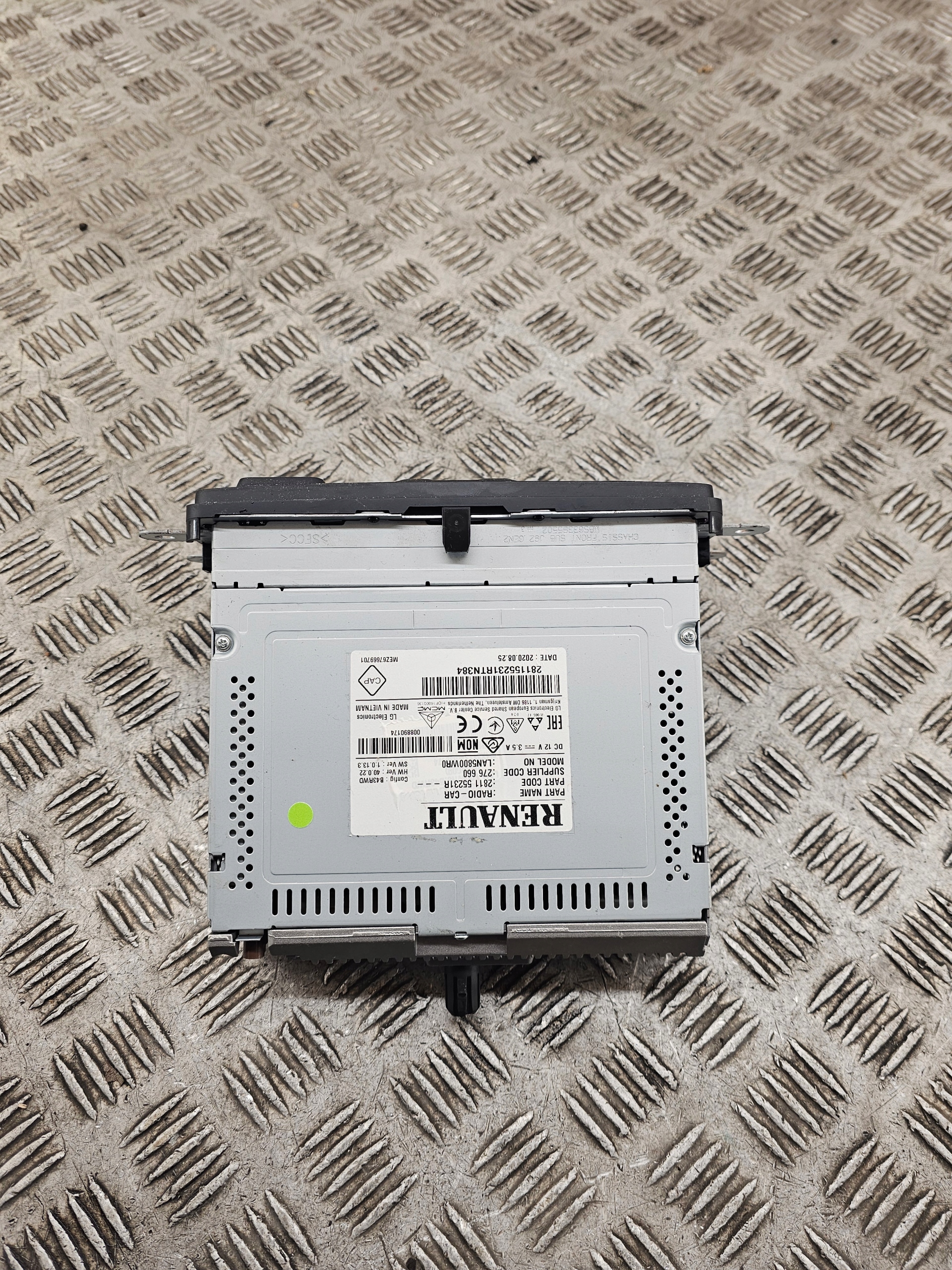 CAPTUR TRAFIC III RADIO Navigation 281155231R