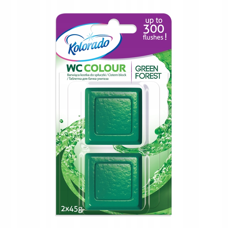 

Kolorado Colour Kostka do Wc Green Forest 2x45 g