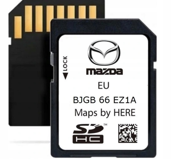 Mapa Karta Mazda AVN1 NVA-SD8110 2024/2025 11.25 Mazda 2 3 5 6 MX-5 Europa