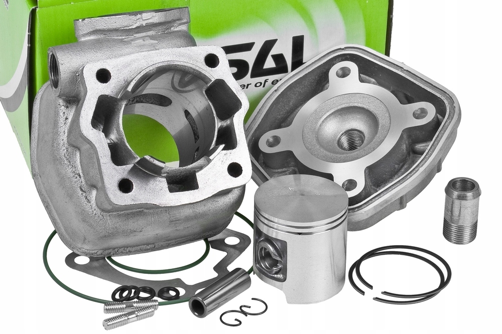 Cylinder Kit Airsal Iron Sport 70cc, Gilera Rcr Smt Zulu Cagiva Mito