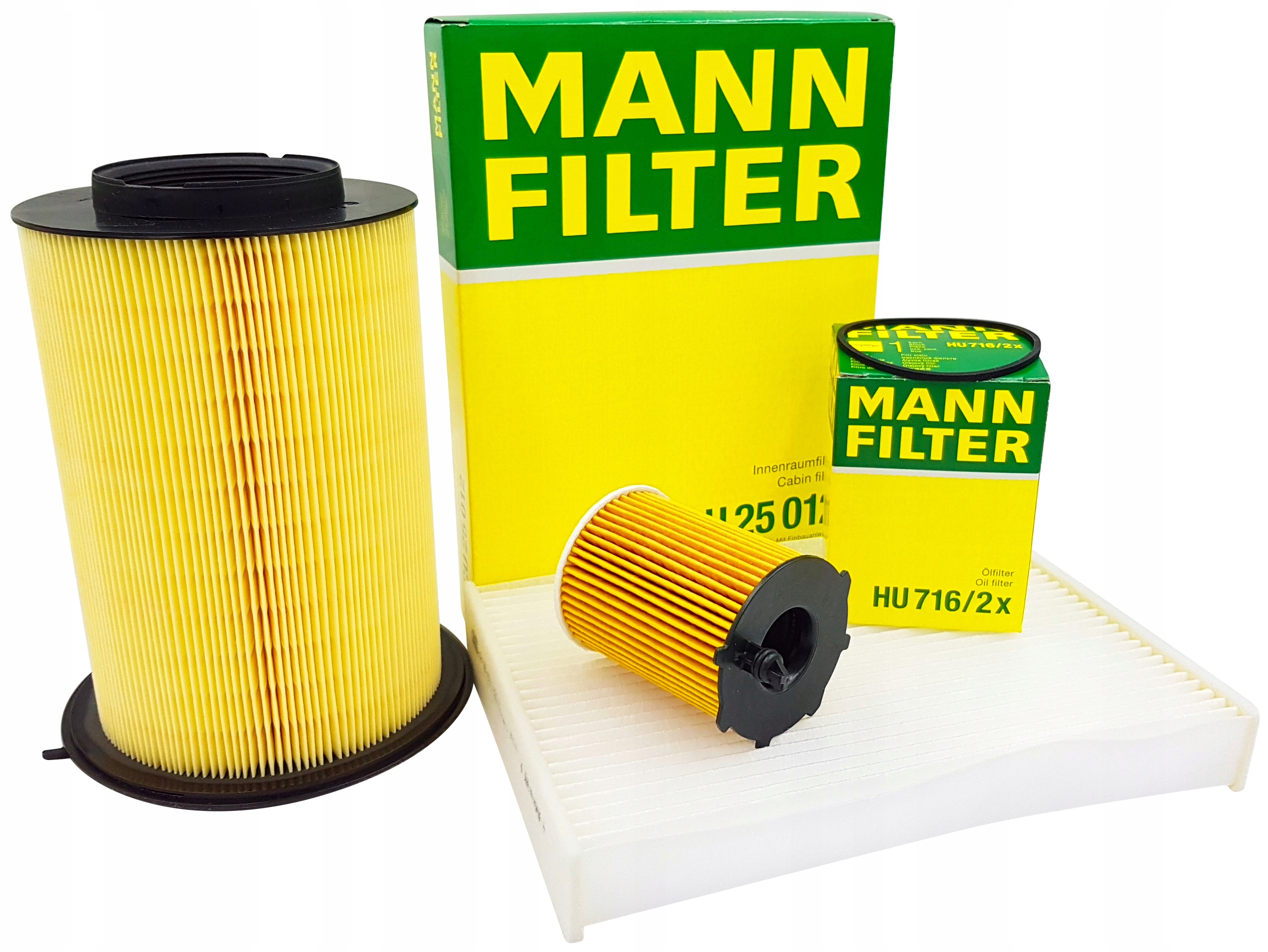 

Ford Focus III 3 MK3 1.6TDCI Zestaw Filtrów Mann