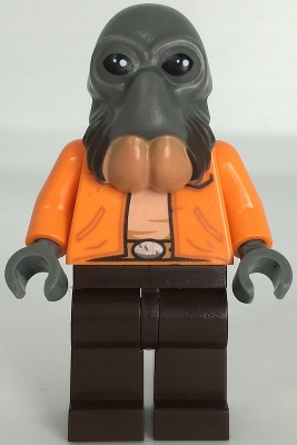 Lego Figurka Star Wars sw1124 Ponda Baba Minifigurka