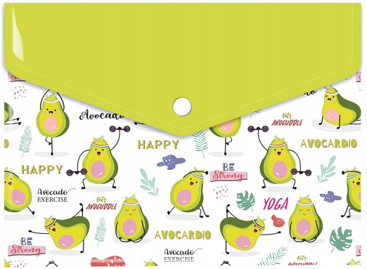 

Teczka kopertowa A5/PP satyna Biurfol Avocado