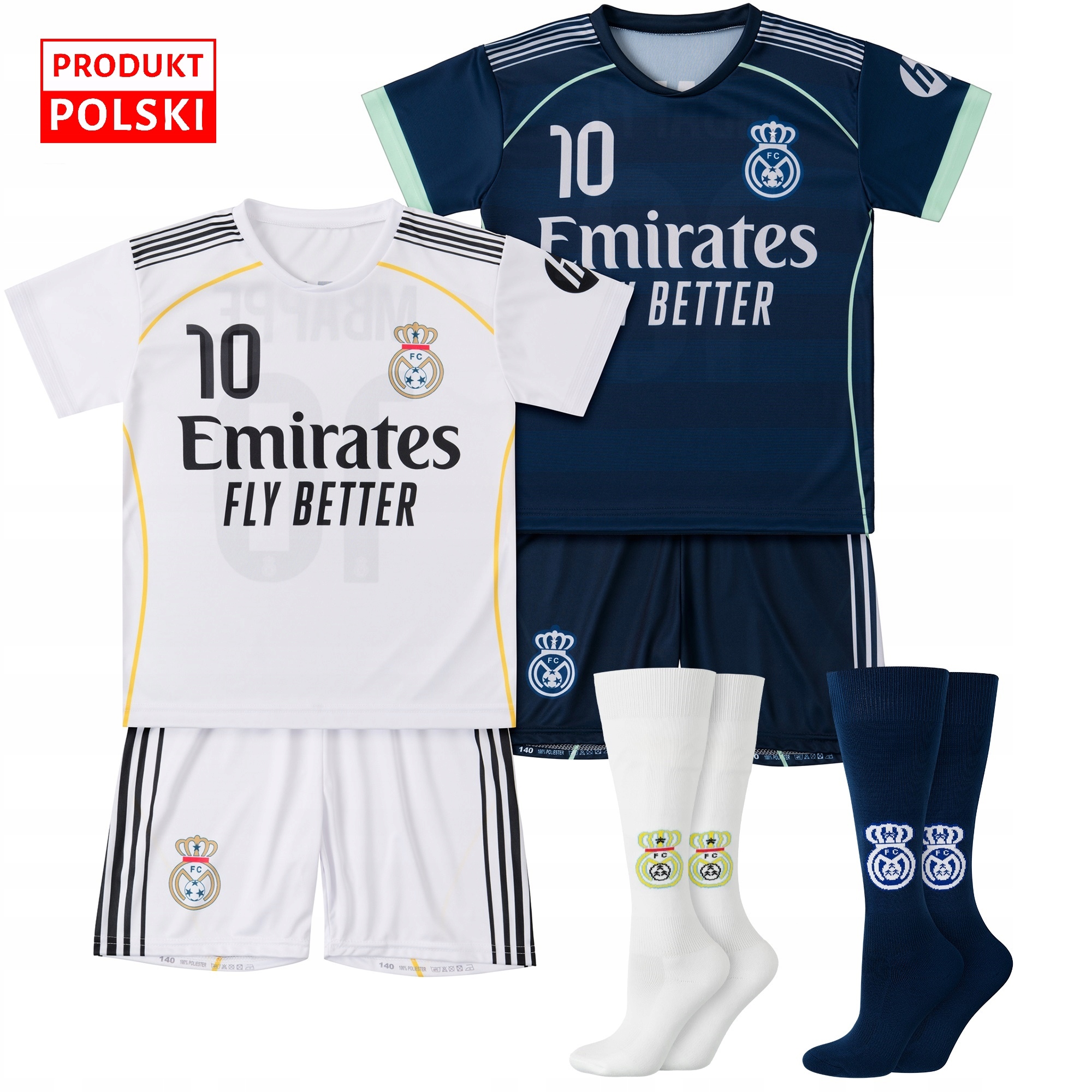 Fotbalové oblečení Mbappe štulpny vel 152