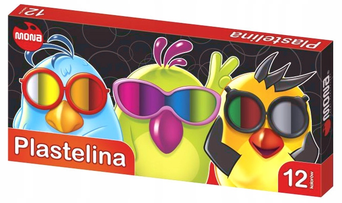 

Plastelina Szkolna Mona Produkt Polski