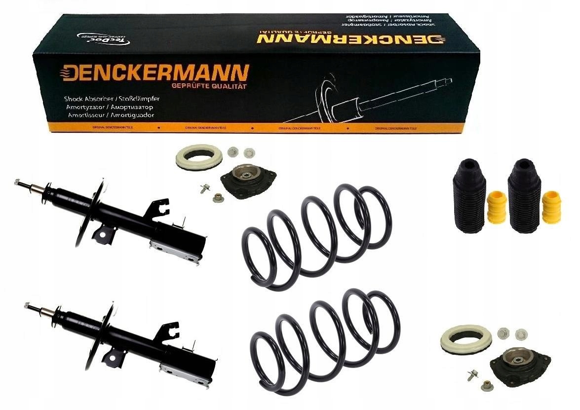 Tlumiče Upevnění Pružiny Nissan X-trail T31 2.0 Benzín 4X4 Přední Sada