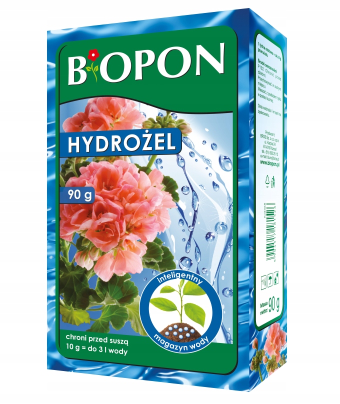 

Ochrona przed suszą Hydrożel 90g Biopon