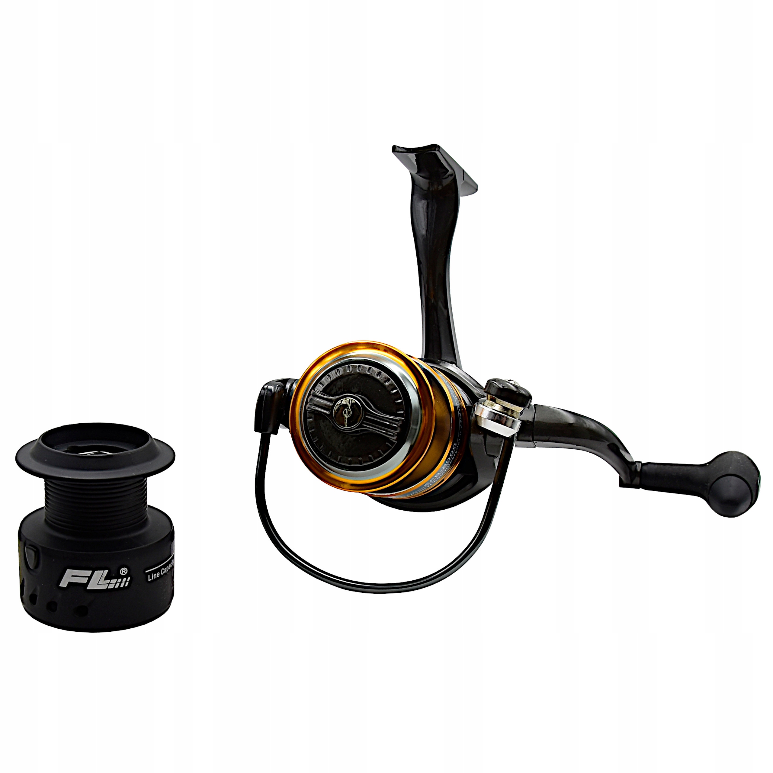 KOŁOWROTEK wędkarski FL EFB 3000 6BB +dod. SZPULA Waga 270 g