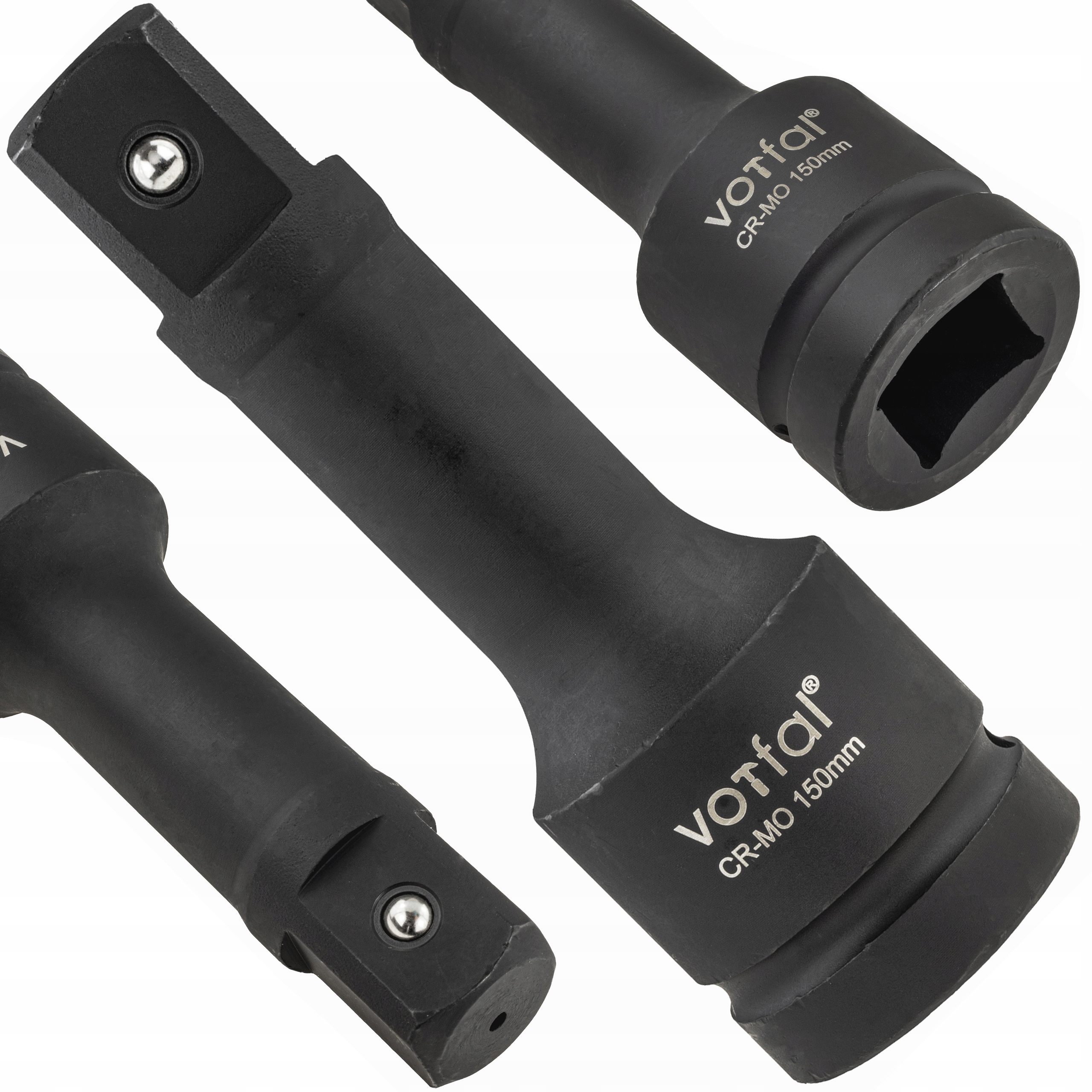 Przedłużka Udarowa 1" 150 MM Udar Klucz Nasadka Adapter Stal Cr-mo