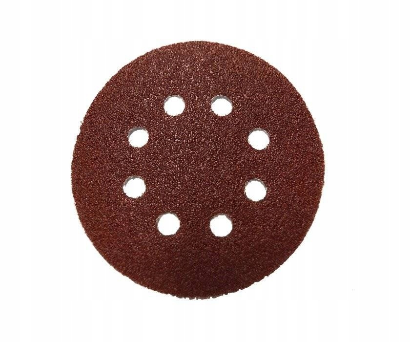 Papier ścierny krążki rzep 180 mm Gr P 150 10 szt. otwory rozstaw 90mm