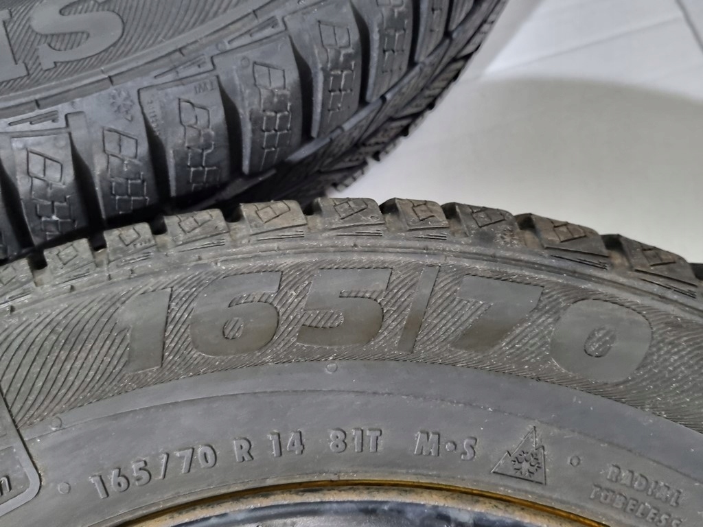 Opony K2785 Semperit | 165/70R14 | zima komplet Waga produktu z opakowaniem jednostkowym 120 kg