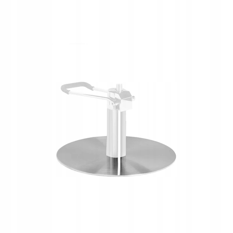 Podstavec pro kadeřnické křeslo kulatý inox L010