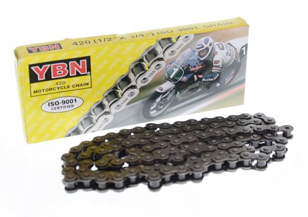 

Łańcuch napędowy 112 ogniw 420H Ybn Simson Jawa 50