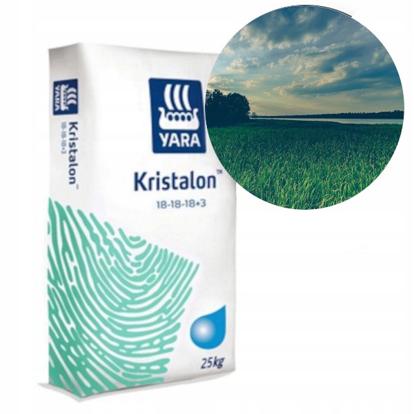 Kristalon Zielony 18-18-18 25KG przyrost zielonej masy u roślin