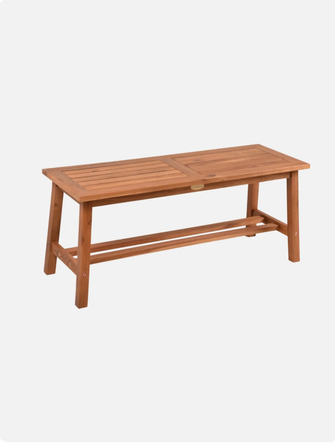 Záhradná lavička Santa Clara Garden Pleasure Akáciové drevo 985271, hnedá