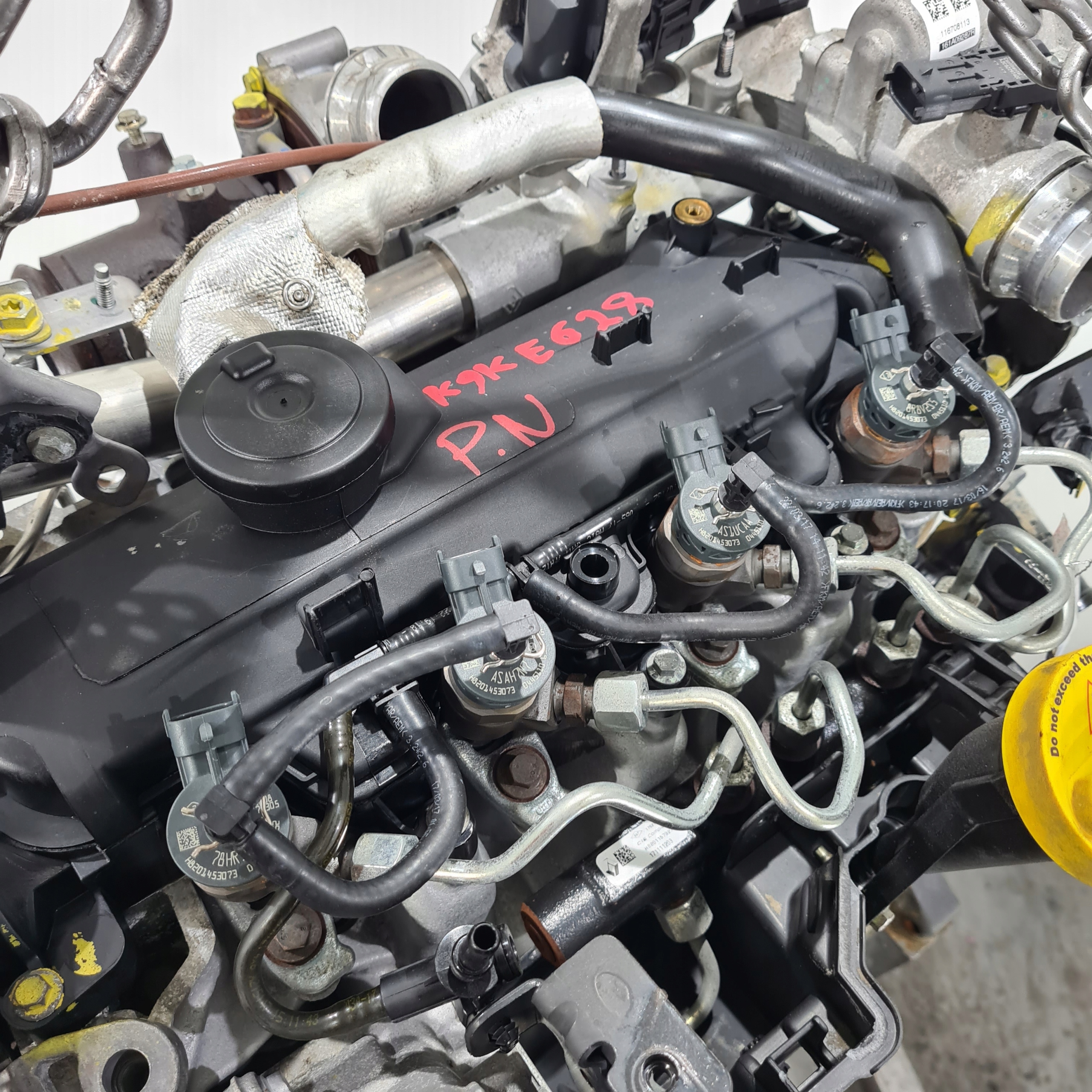engine K9KE628 K9K 628 Renault Kangoo II 1.5 DCI 2017