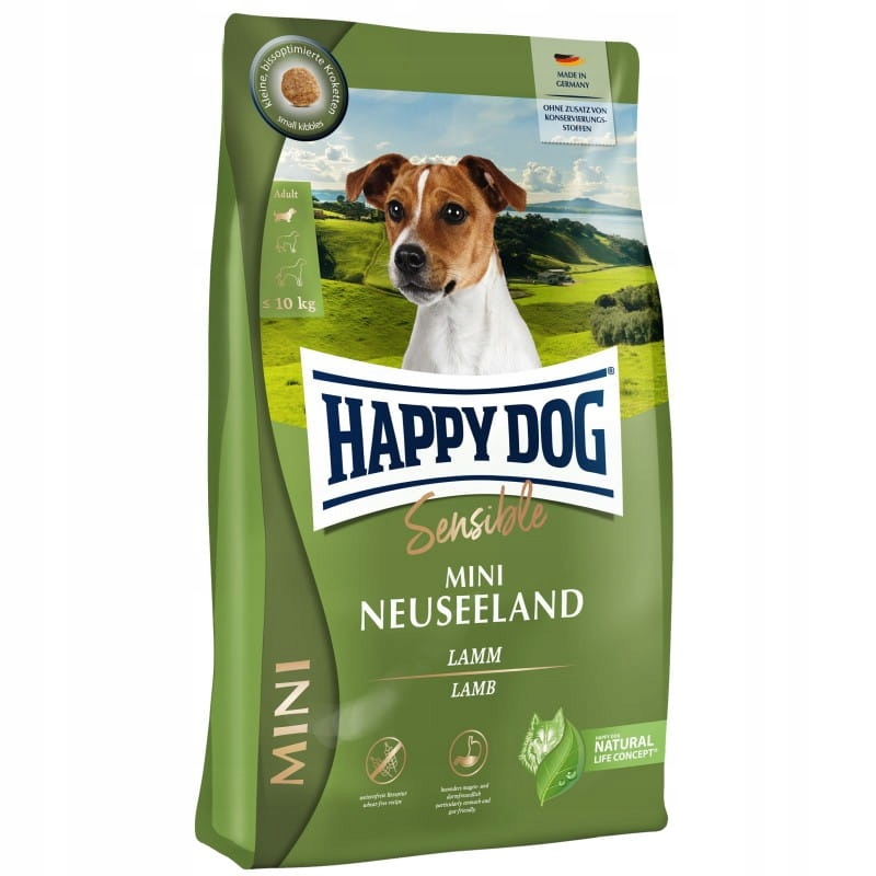 Levně Happy Dog Mini Nový Zéland Jehněčí 4 kg