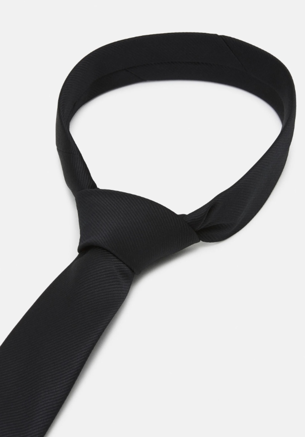 Pier One Krawat black Marka Pier One