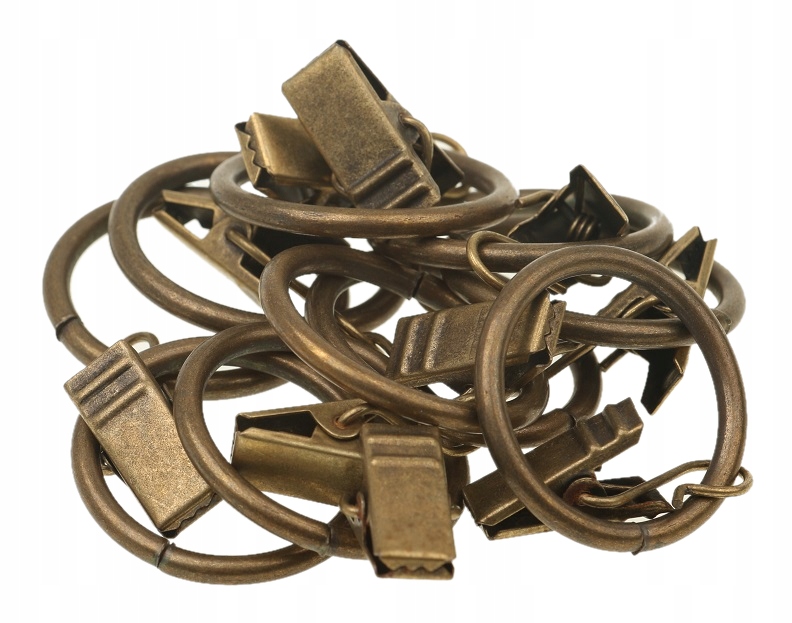 

Żabki Żabka Metalowa Kółko 27 mm 10 sztuk Patyna