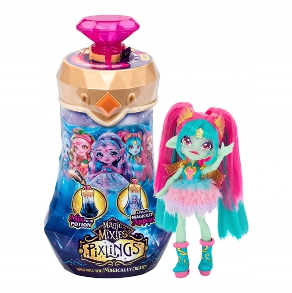 Pixlings Lalka SmoczycaTurkusowa